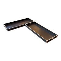 Pfotenpfad, Sinnespfad, Lernpfad  - wasserfest - 120x50cm