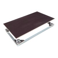 Federbrett, Wackelbrett mit Federn Aluminium- wasserfest...