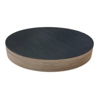 Target, Placeboard mit Gummioberfläche - rund -...