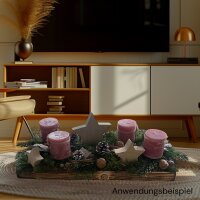 Holzsterne aus Eiche Massivholz – Weihnachtsdeko & Natur Deko