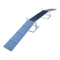 Laufsteg, Brücke, Balanciersteg, Agility-Steg - Aluminium- wasserfest