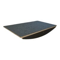 Wippenbrett / Balanceboard / Agility-Board in Längsrichtung - mit Filzbezug - verschiedene Größen